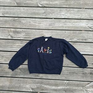 Kids Navy‎ Blue Paris Sweater